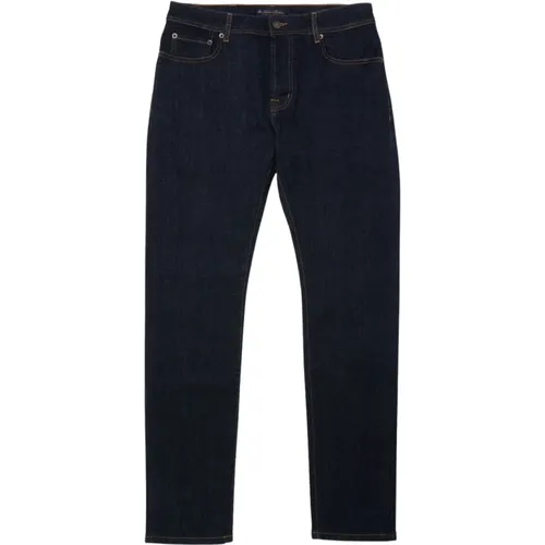 Indigo 5-Tocket-Jeans , Herren, Größe: W30 - Brooks Brothers - Modalova