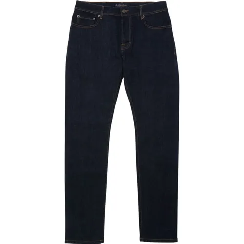 Indigo 5-Tocket-Jeans , Herren, Größe: W34 - Brooks Brothers - Modalova