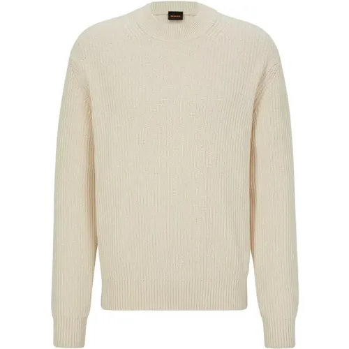 Crew Neck Sweater , male, Sizes: L, XL - Hugo Boss - Modalova