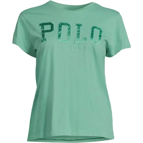 T-shirt , female, Sizes: M - Polo Ralph Lauren - Modalova