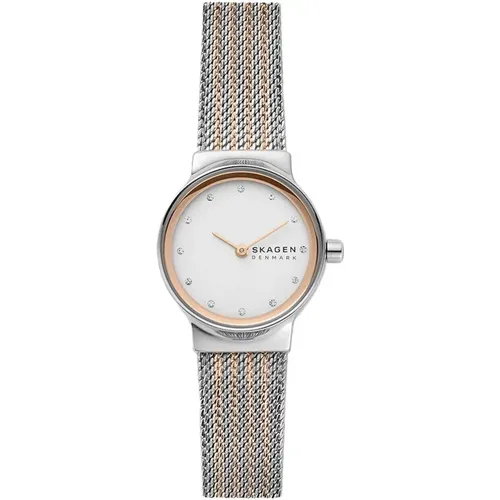 Freja Lille Bicolor Stainless Steel Watch , female, Sizes: ONE SIZE - skagen - Modalova
