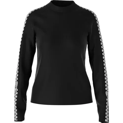 Casual Raglan Longsleeve mit Macro-Zipper Print - Marc Cain - Modalova