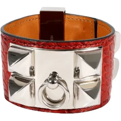 Pre-owned Fabric bracelets , female, Sizes: ONE SIZE - Hermès Vintage - Modalova