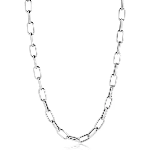 Capri Halskette aus Sterlingsilber , Damen, Größe: M - Sif Jakobs Jewellery - Modalova