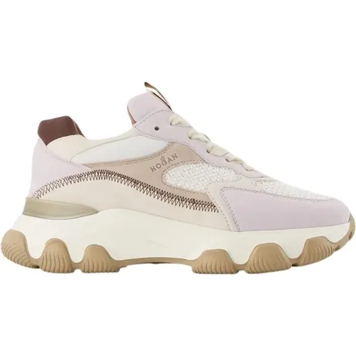 Leder Hyperactive Sneakers , Damen, Größe: 37 EU - Hogan - Modalova