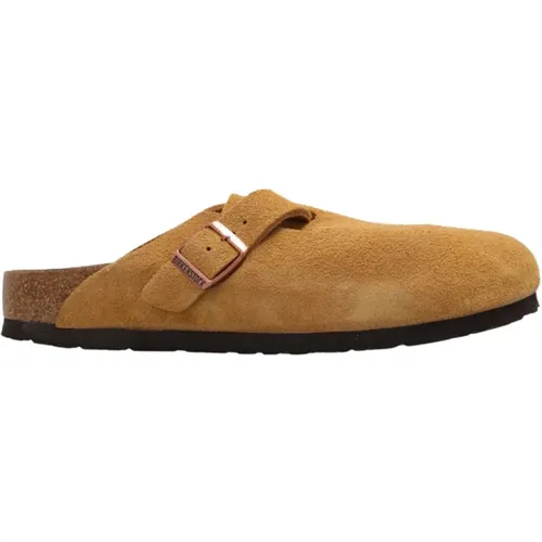 Boston BS Wildleder-Sandalen , Herren, Größe: 46 EU - Birkenstock - Modalova