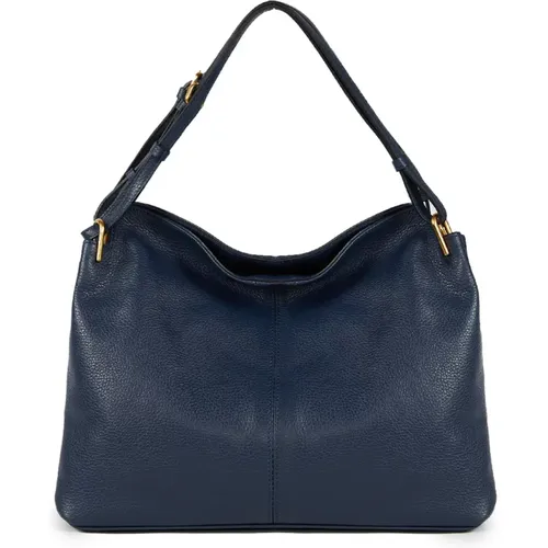 Leila Leather Shopper Bag , female, Sizes: ONE SIZE - Gianni Chiarini - Modalova