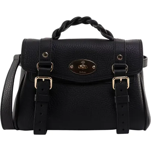 Leather Handbag Alexa Style , female, Sizes: ONE SIZE - Mulberry - Modalova