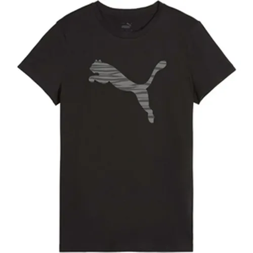 Ess+ Logo Lab T-shirt , Damen, Größe: L - Puma - Modalova