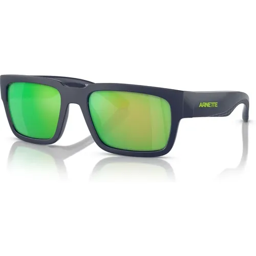 Green Sunglasses,/Dark Grey Sunglasses,Sunglasses Samhty AN 4326U - Arnette - Modalova