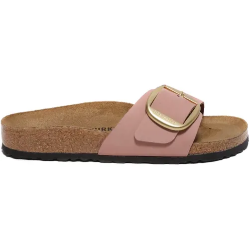 Rosa Madrid Big Buckle Sandale , Damen, Größe: 37 EU - Birkenstock - Modalova