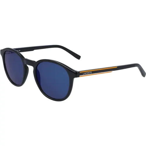 Dunkelblau/Blau Sonnenbrille,Schwarz/Grüne Sonnenbrille,Havana/Braune Sonnenbrille - Lacoste - Modalova