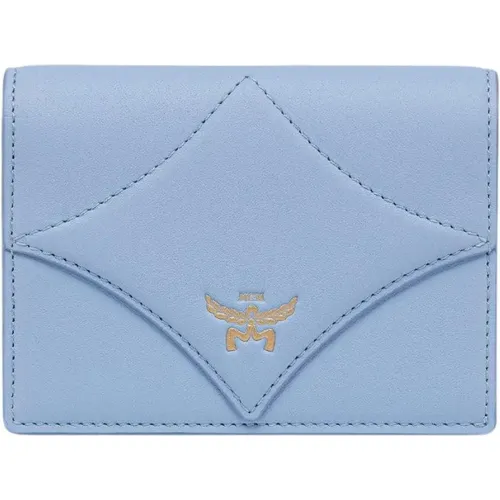 Diamond Quilt Mini Wallet , female, Sizes: ONE SIZE - MCM - Modalova