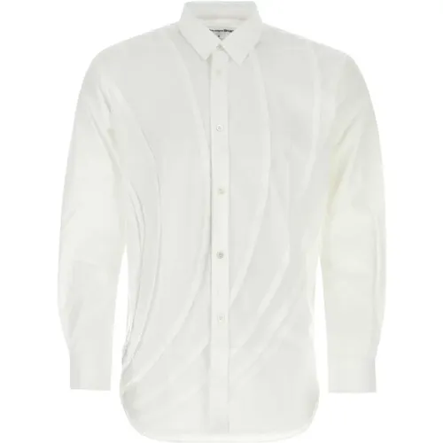 Weißes Popeline-Hemd für Herren - Comme des Garçons - Modalova