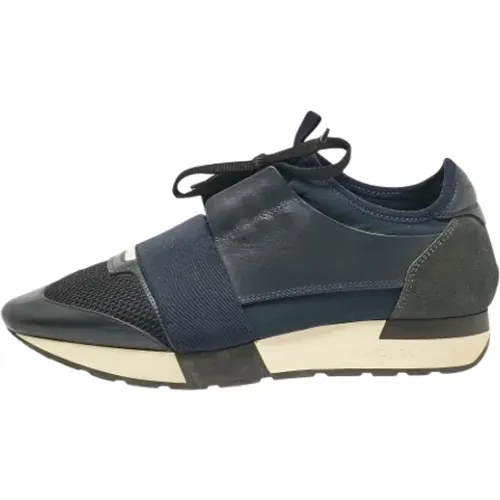 Pre-owned Stoff sneakers - Balenciaga Vintage - Modalova