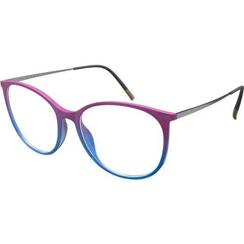 Illusion Lite Fullrim Brillengestelle , Damen, Größe: 54 MM - Silhouette - Modalova