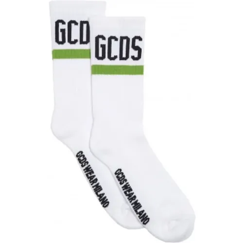 Socken aus Baumwollmischung mit eingewebtem Logo-Design - Gcds - Modalova