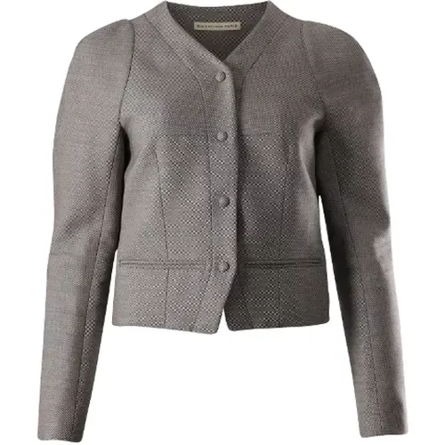 Pre-owned Wolle outerwear , Damen, Größe: M - Balenciaga Vintage - Modalova