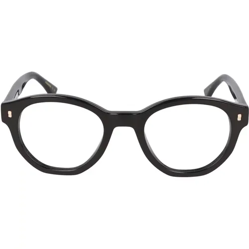 Mutige Pantos Brille , unisex, Größe: 50 MM - Dsquared2 - Modalova