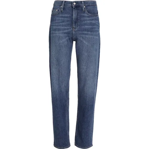 Loose Fit High Waist Jeans , Damen, Größe: W28 - Calvin Klein Jeans - Modalova