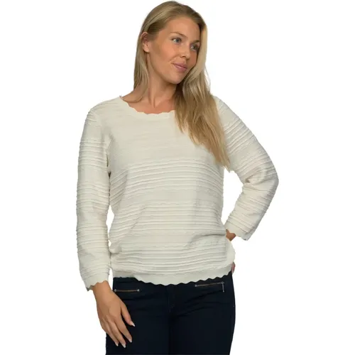 Off- Lara Pullover , Damen, Größe: L - 2-Biz - Modalova