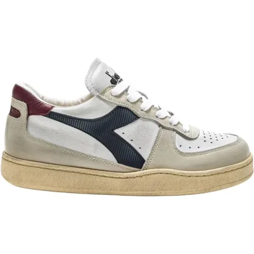 Low Used Basketball Sneakers , male, Sizes: 5 UK - Diadora - Modalova