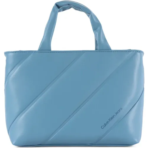 Small Handbag with Front Logo Print , female, Sizes: ONE SIZE - Calvin Klein Jeans - Modalova