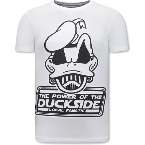 DuckSide Herren T-Shirt , Herren, Größe: M - Local Fanatic - Modalova