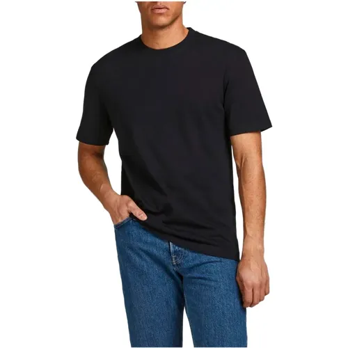 Relaxed Tee SS O-Neck , male, Sizes: L, XL - jack & jones - Modalova