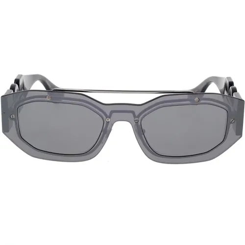 New Biggie Sunglasses with Irregular Shape , unisex, Sizes: 51 MM - Versace - Modalova