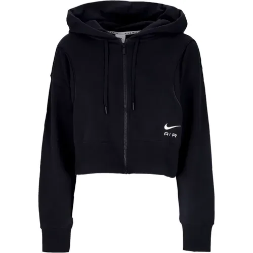Sportswear Air Fleece Full-Zip Hoodie , Damen, Größe: XS - Nike - Modalova