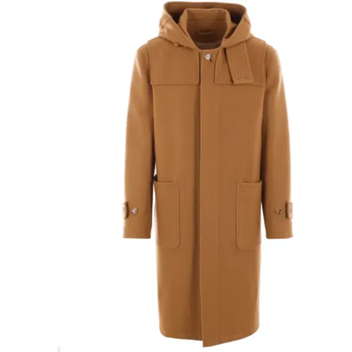 Wool Montgomery Coat , male, Sizes: M - Lardini - Modalova