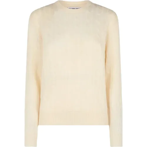 Luxuriöser Cashmere Pullover Weiß , Damen, Größe: S - MC2 Saint Barth - Modalova