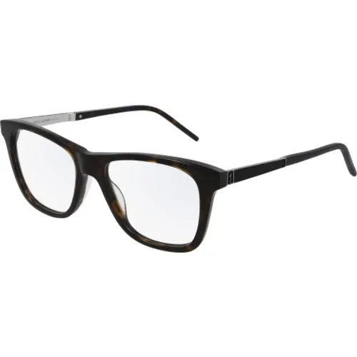 SL M83 Havana Silver Transpa Sunglasses , unisex, Sizes: 52 MM - Saint Laurent - Modalova