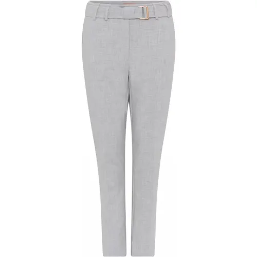 Stylish Regular Pants with Side Pockets , female, Sizes: L - Gustav - Modalova