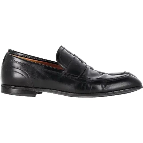 Pre-owned Leather flats , male, Sizes: 6 UK - Gucci Vintage - Modalova