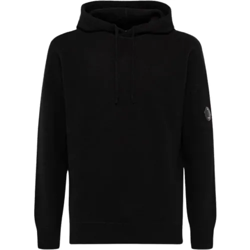 Hooded Wool Blend Sweatshirt , male, Sizes: M - C.P. Company - Modalova