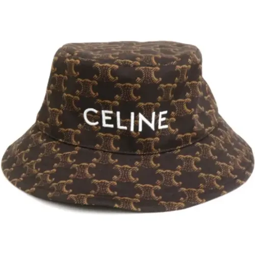 Pre-owned Fabric hats , female, Sizes: ONE SIZE - Celine Vintage - Modalova