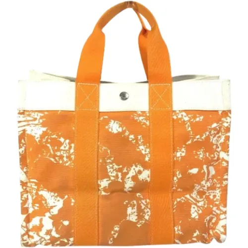 Pre-owned Fabric handbags , female, Sizes: ONE SIZE - Hermès Vintage - Modalova