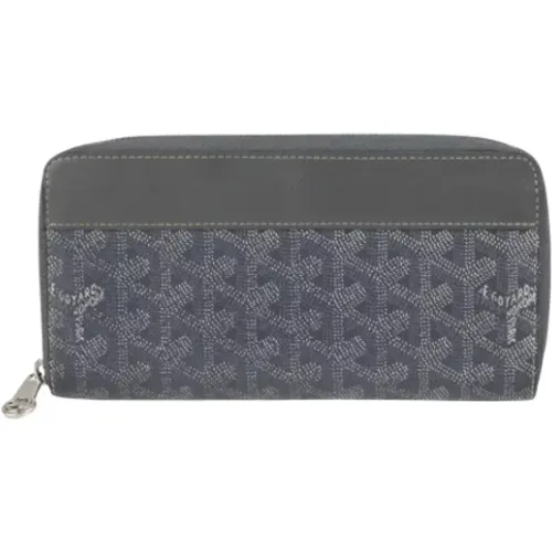 Pre-owned Leather Goyard Wallet , female, Sizes: ONE SIZE - Goyard Vintage - Modalova