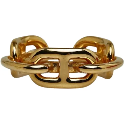 Pre-owned Gold hermes-jewelry , female, Sizes: ONE SIZE - Hermès Vintage - Modalova