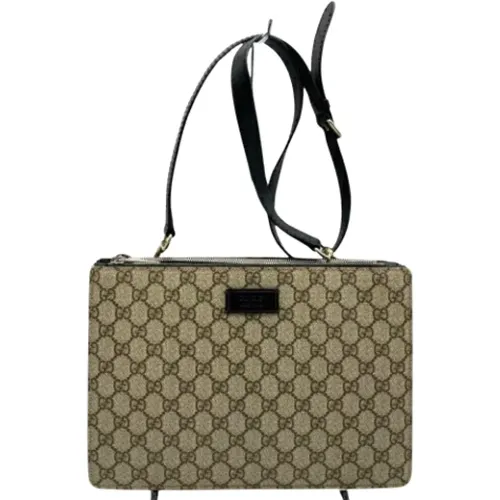 Pre-owned Canvas shoulder-bags , female, Sizes: ONE SIZE - Gucci Vintage - Modalova