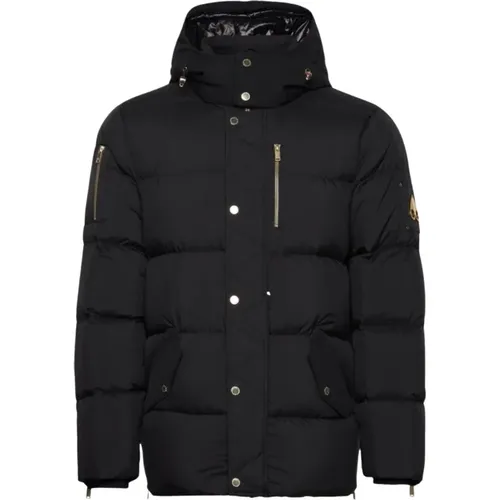 Everest Gold Schwarz Jacke - Moose Knuckles - Modalova