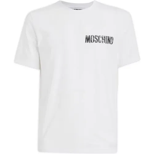 Classic T-Shirt , male, Sizes: 2XL - Moschino - Modalova