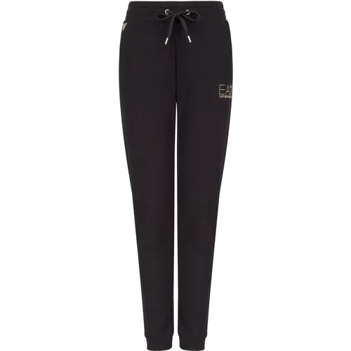 Jogger trousers , female, Sizes: L, S, M, XL - Emporio Armani EA7 - Modalova