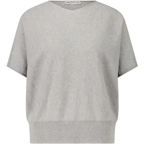 Short Sleeve Knit Pullover , female, Sizes: S, M, XS - drykorn - Modalova