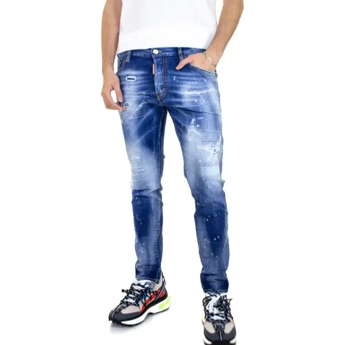 Men Jeans , male, Sizes: 2XL, L - Dsquared2 - Modalova