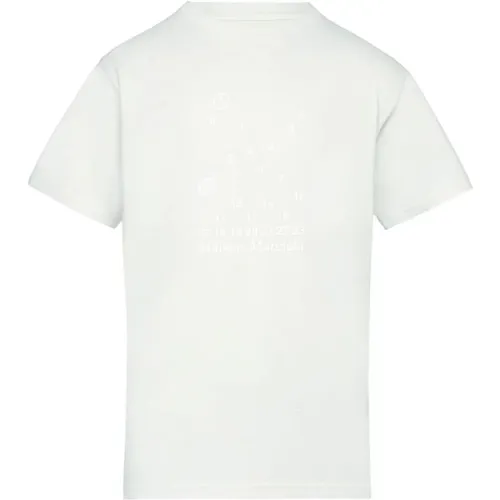 Logo-Print Crew-Neck T-Shirt , Damen, Größe: S - Maison Margiela - Modalova