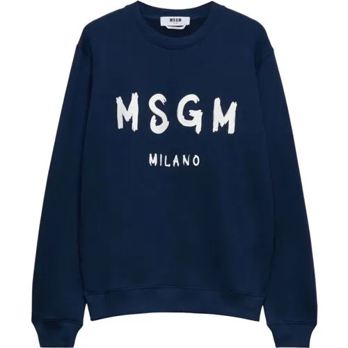 Stylische Sweatshirts für einen Trendy Look , Herren, Größe: L - MSGM - Modalova