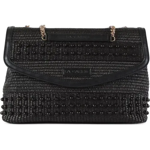 Woven Shoulder Bag Malibu Bowling , female, Sizes: ONE SIZE - La Carrie - Modalova